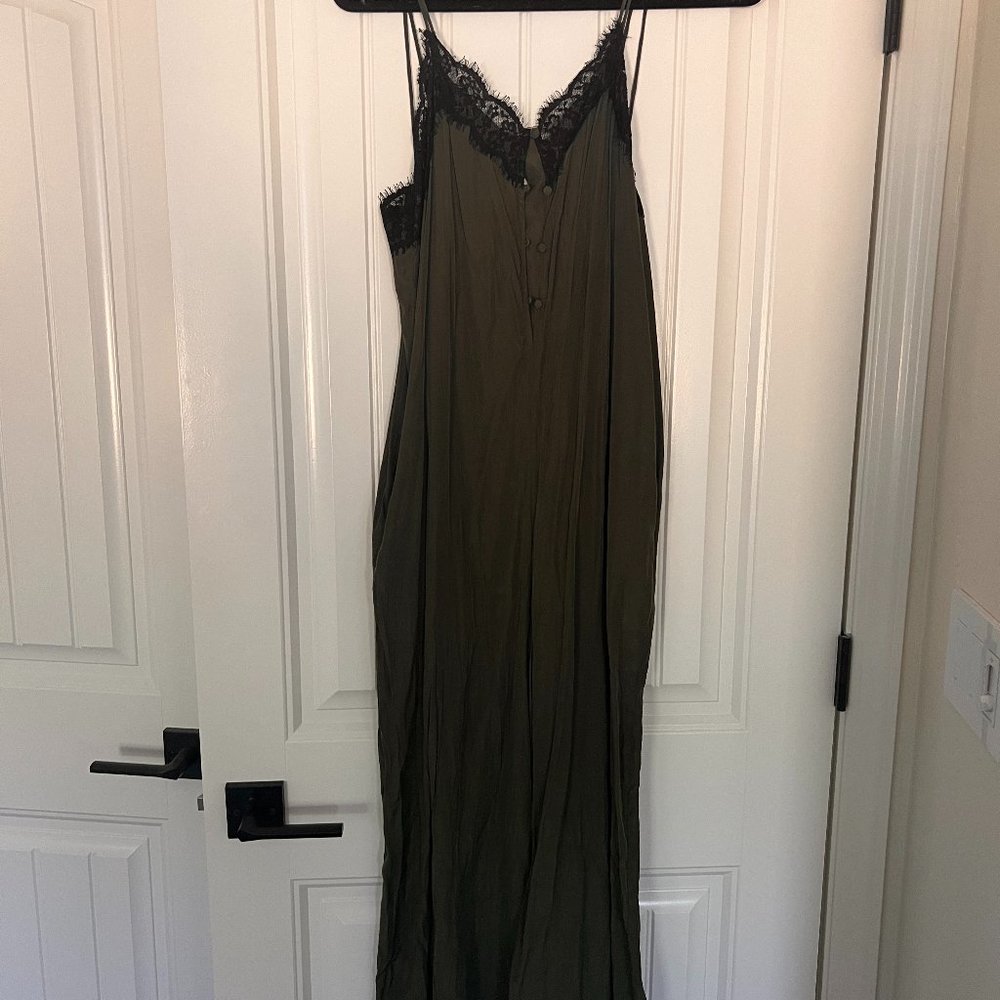 Olive Green Jumpsuit